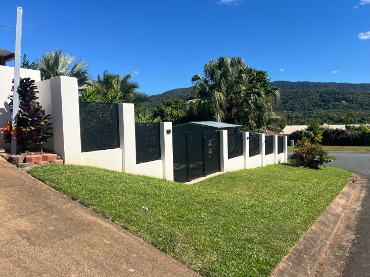Decoview Ficus PoolPerf Fencing in Textured Black