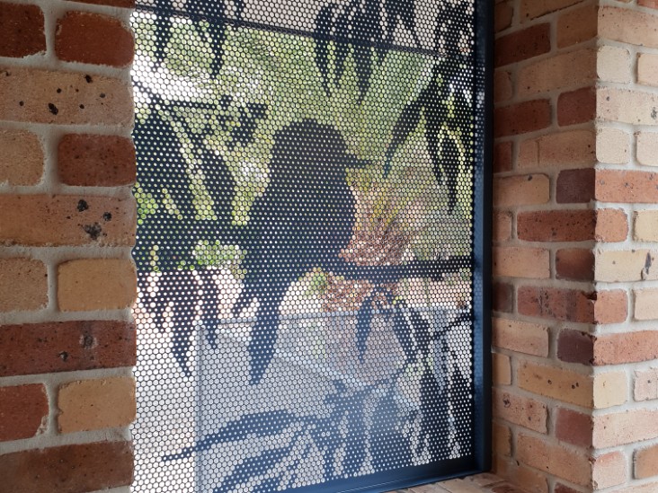 Decoview Kookaburra Decorative Screens in Textured Deep Ocean