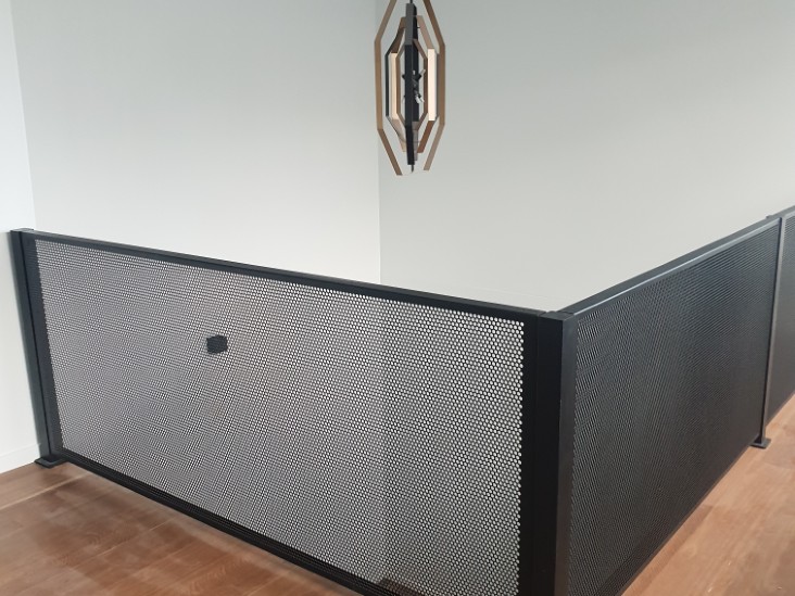 Decoview Pure Perf Balustrade in Textured Black