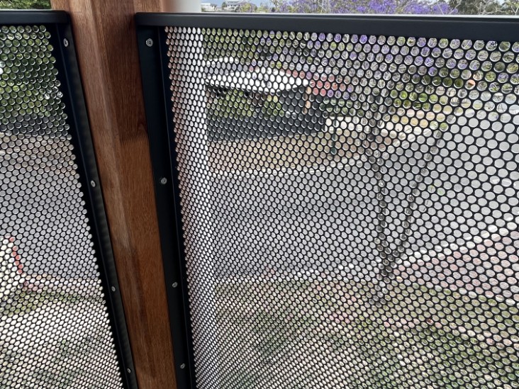 Decoview Pure Perf Balustrade in Textured Monument