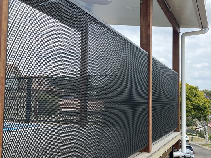 Decoview Pure Perf Balustrade in Textured Monument