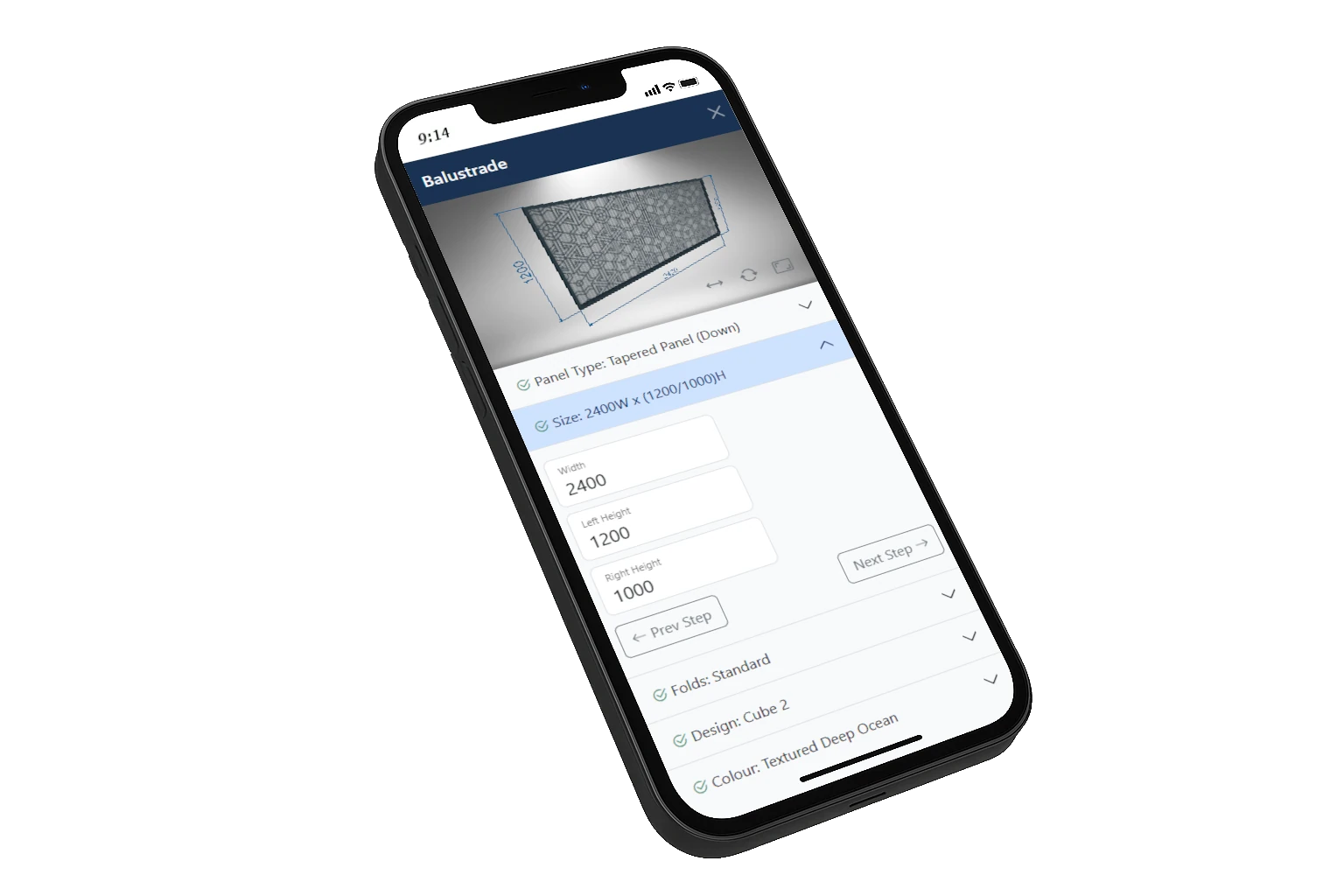 Design. Visualise. Order. All in one place.